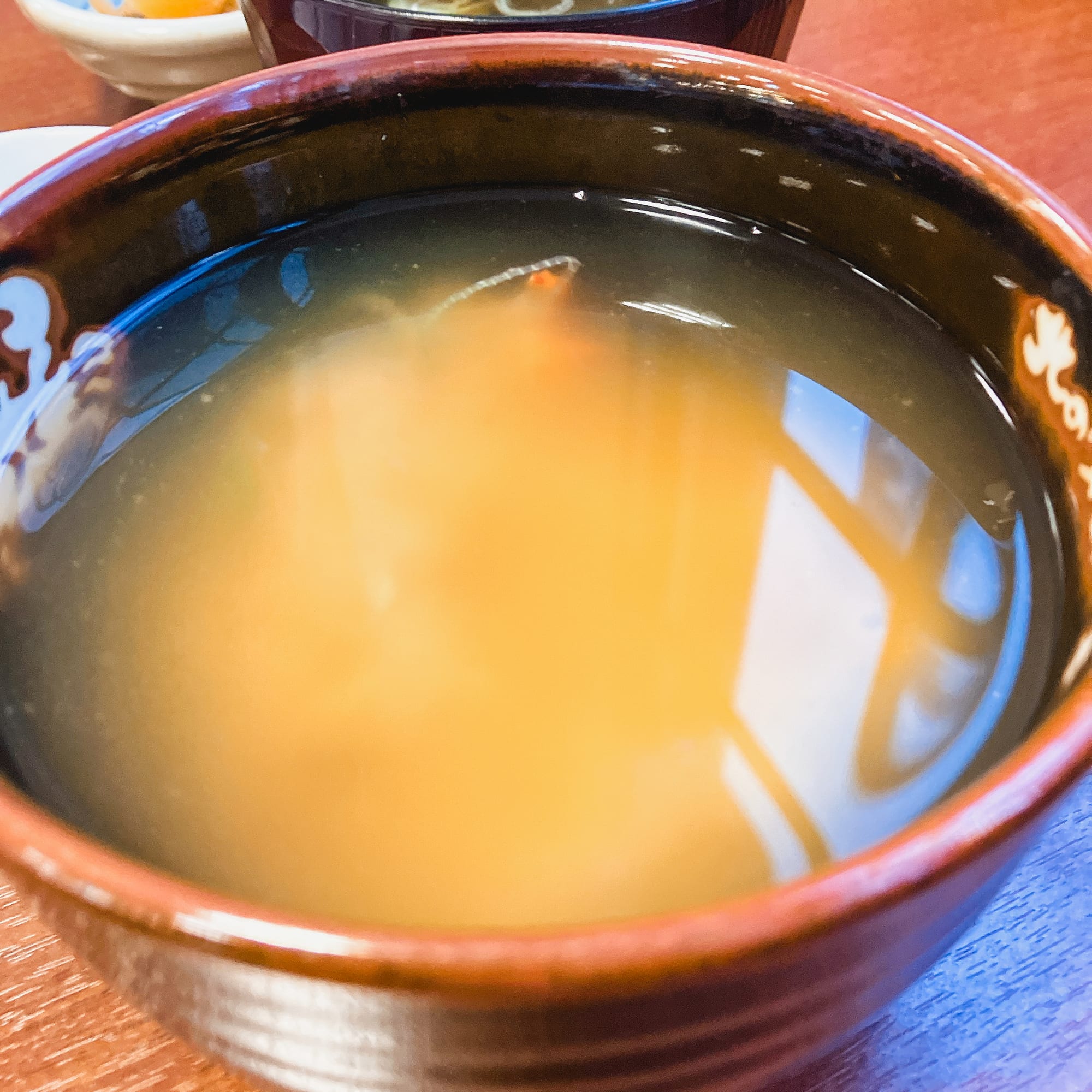 北のグルメ亭で食べたかに汁