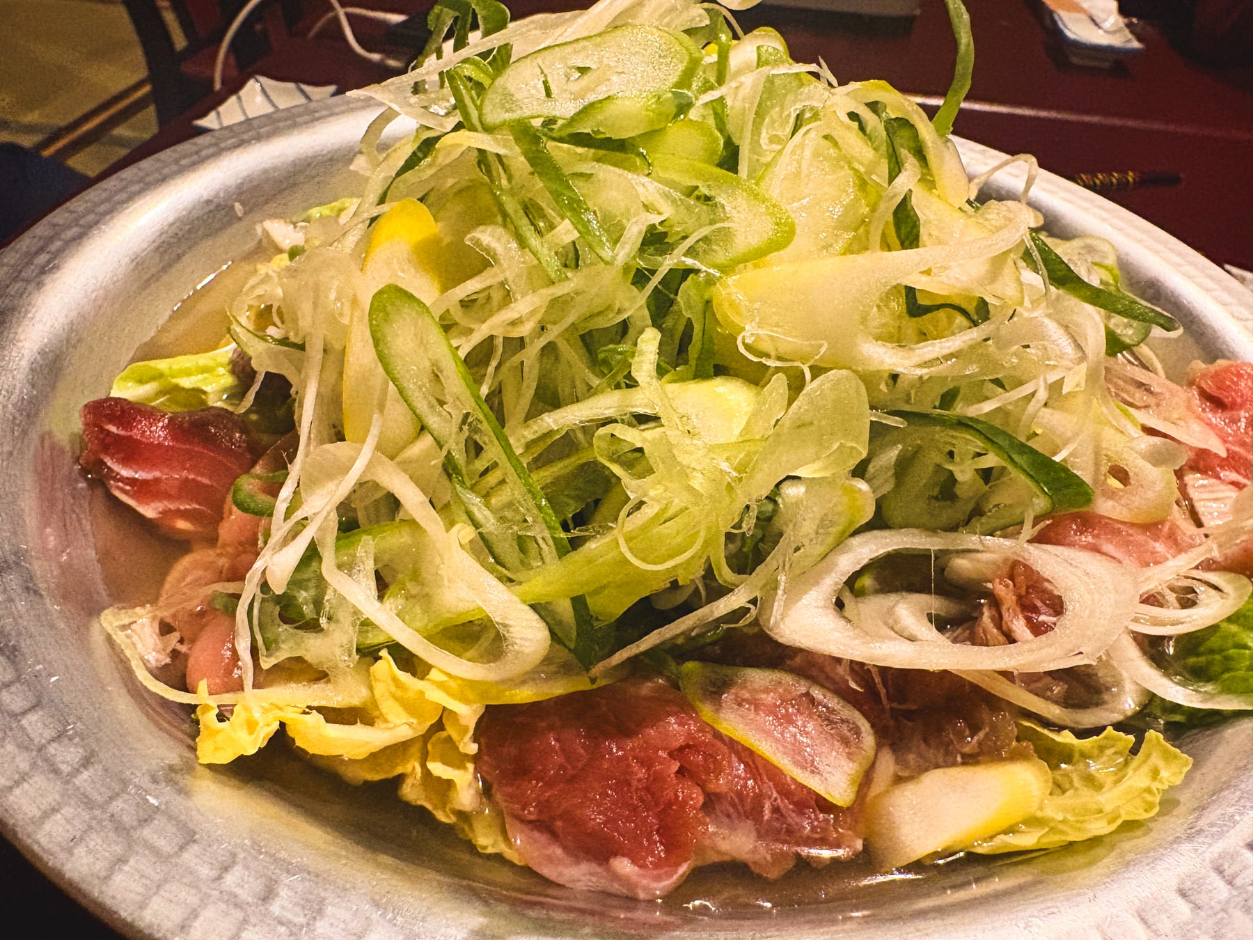 蔵の庄一番町本店で食べた、せりがたっぷりのせり鍋