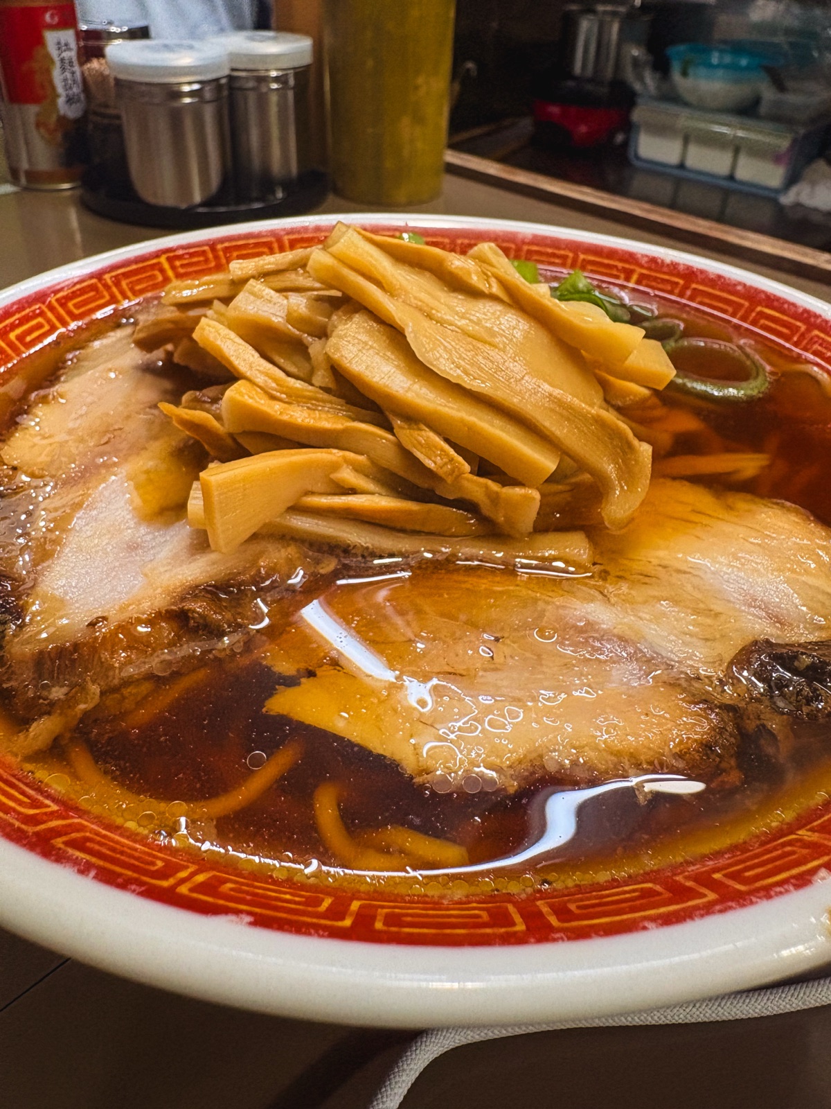 ラーメン若大将のめんまラーメン