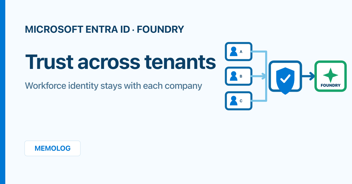 Building a multi-tenant Microsoft Foundry chat with Microsoft Entra ID
