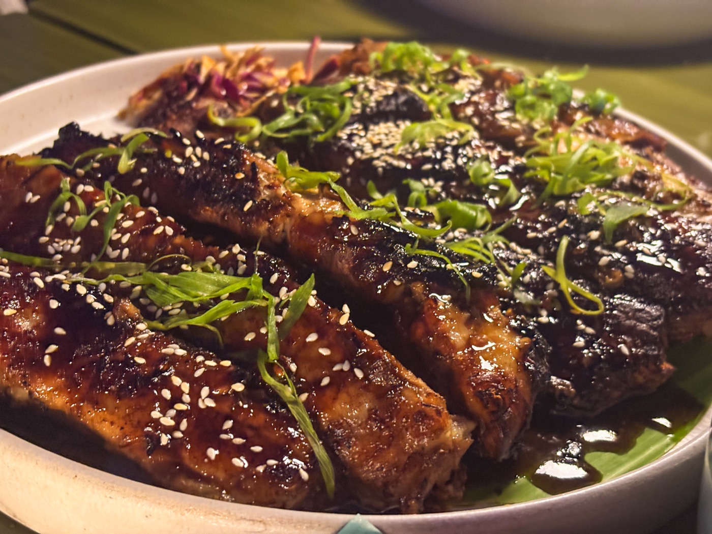 Azure Beach Club で食べた肉料理