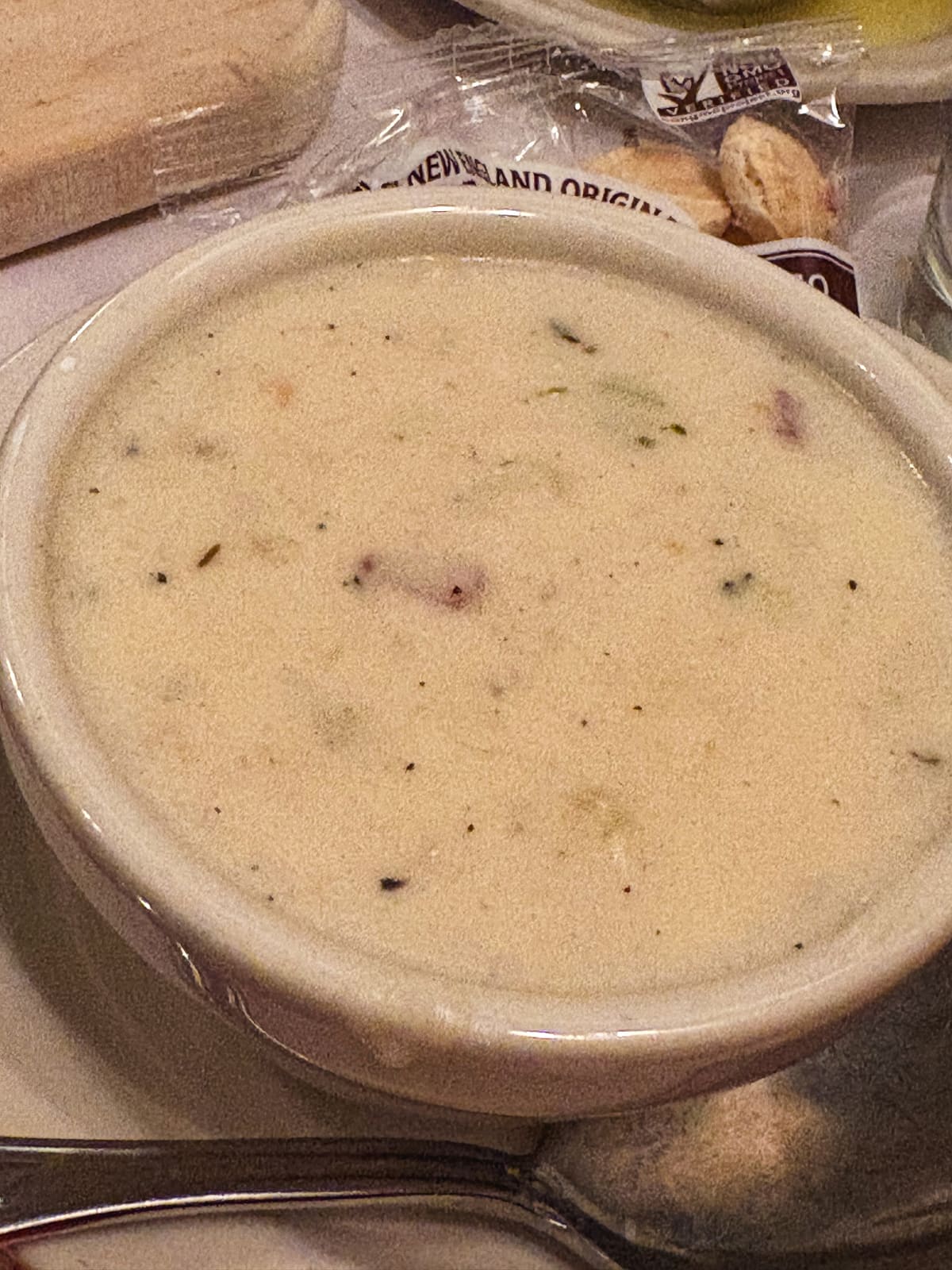 The Crab Pot Seattle のクラムチャウダー