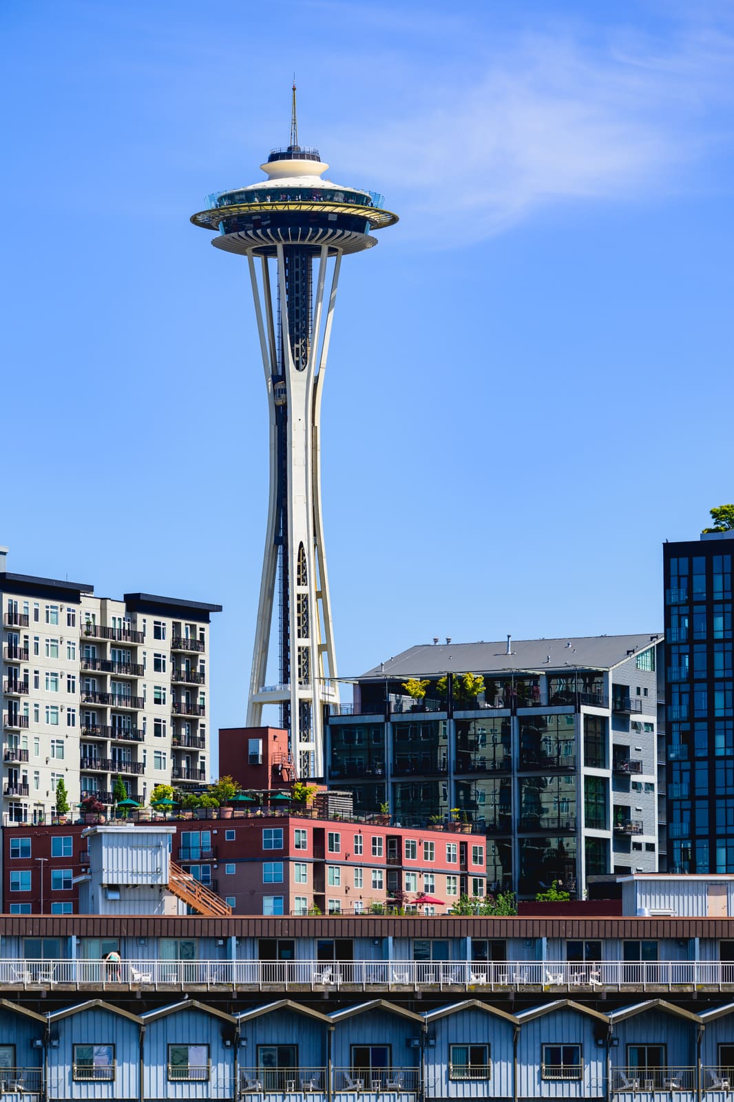 クルーズ船から見た Space Needle