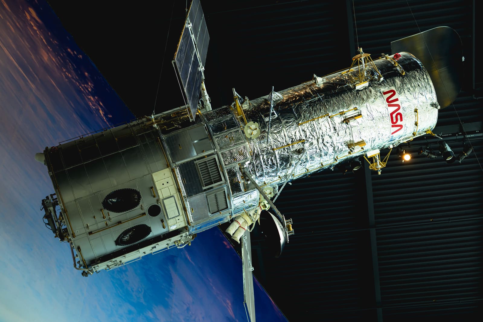 The Museum of Flight に展示された宇宙望遠鏡