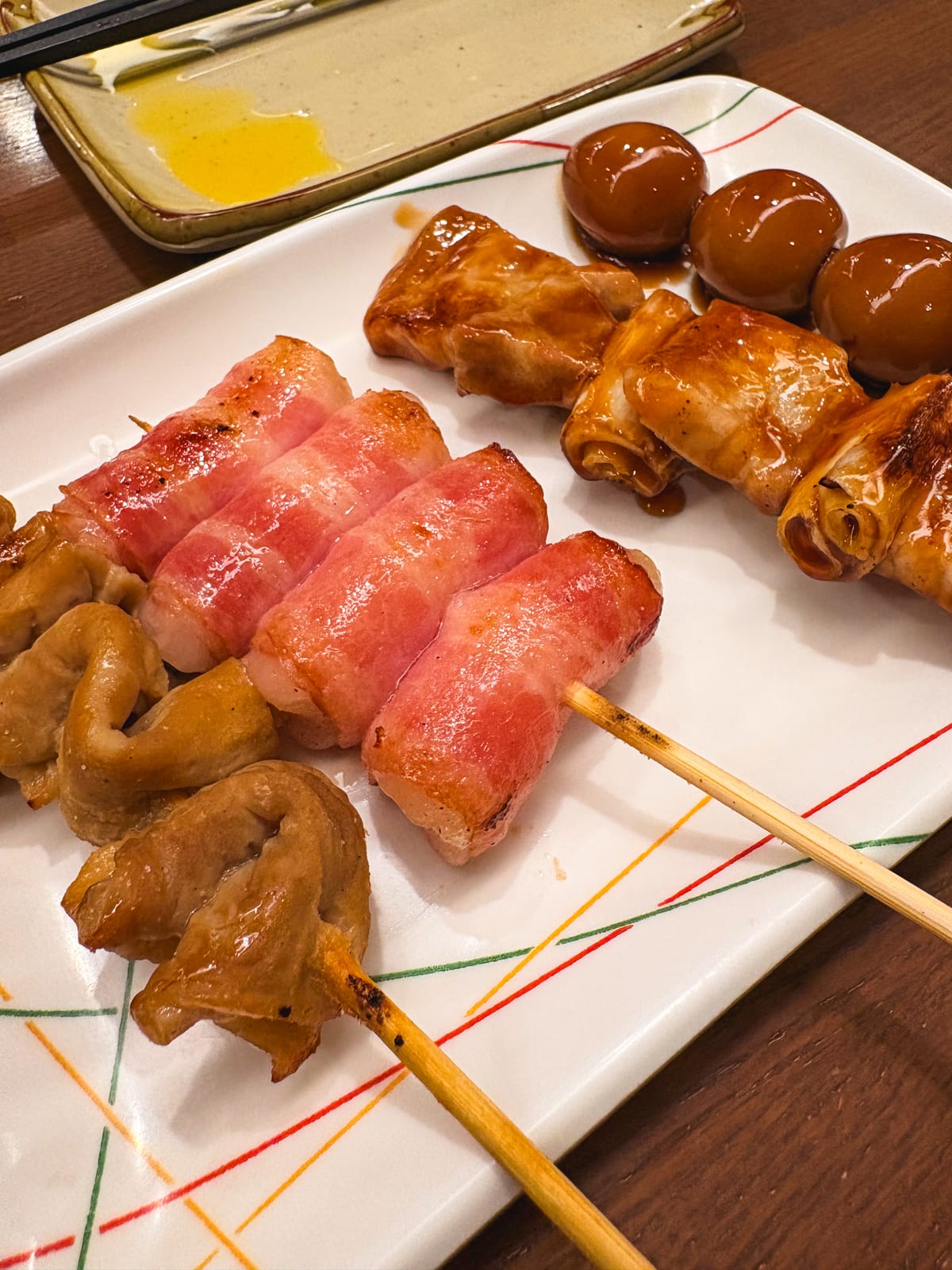 Yakitori and snacks at Kushidori Chitose Ekimae